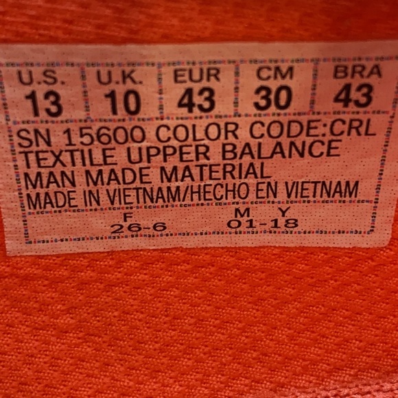 Skechers Go Walk Joy Slip On Casual Shoes Orange/White 15600 Women’s Size 13 - Picture 11 of 12